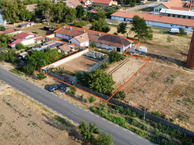 Spatiu de productie, 10 incaperi, 382 mp utili, 1800 mp teren, Peciu Nou