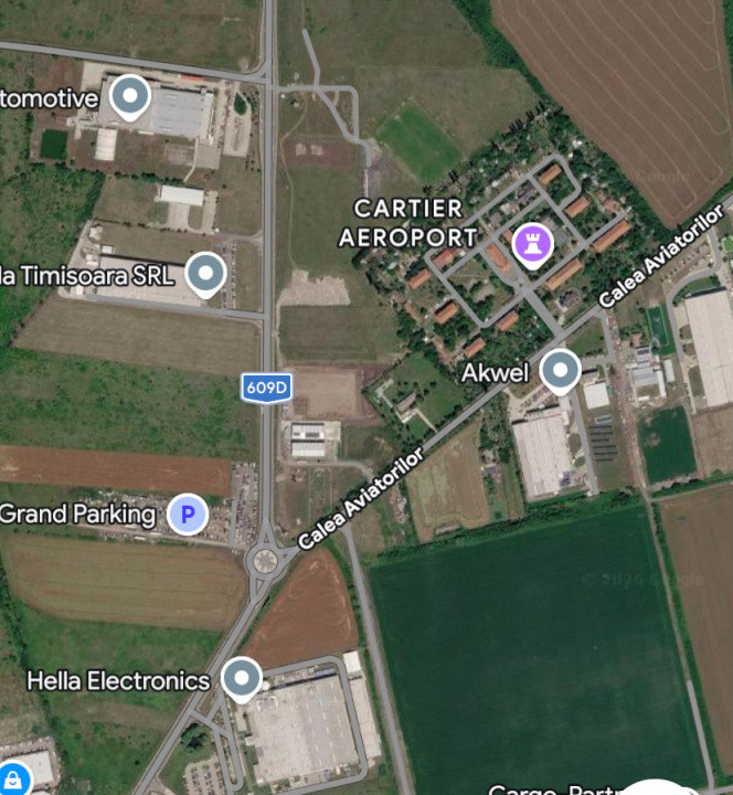 Teren extravilan industrial Aeroport Timisoara 1, foxfort.ro