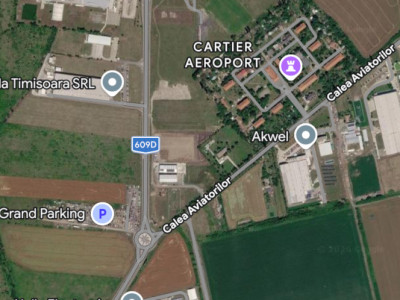 Teren extravilan industrial Aeroport Timisoara