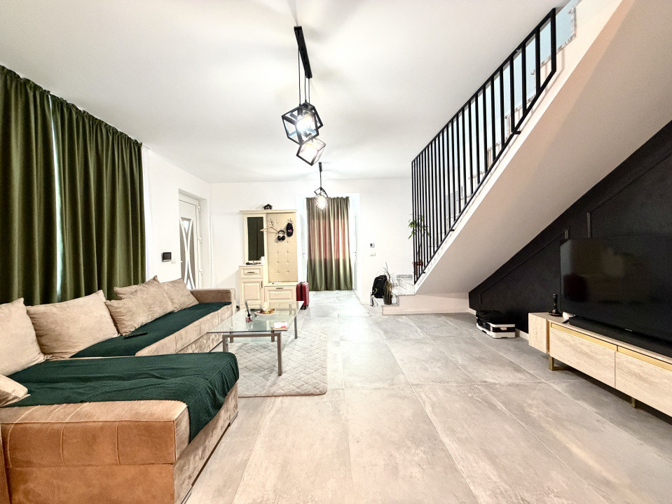 Duplex sustenabil A+ | 4 camere, complet mobilat, in Bucovat 5, foxfort.ro
