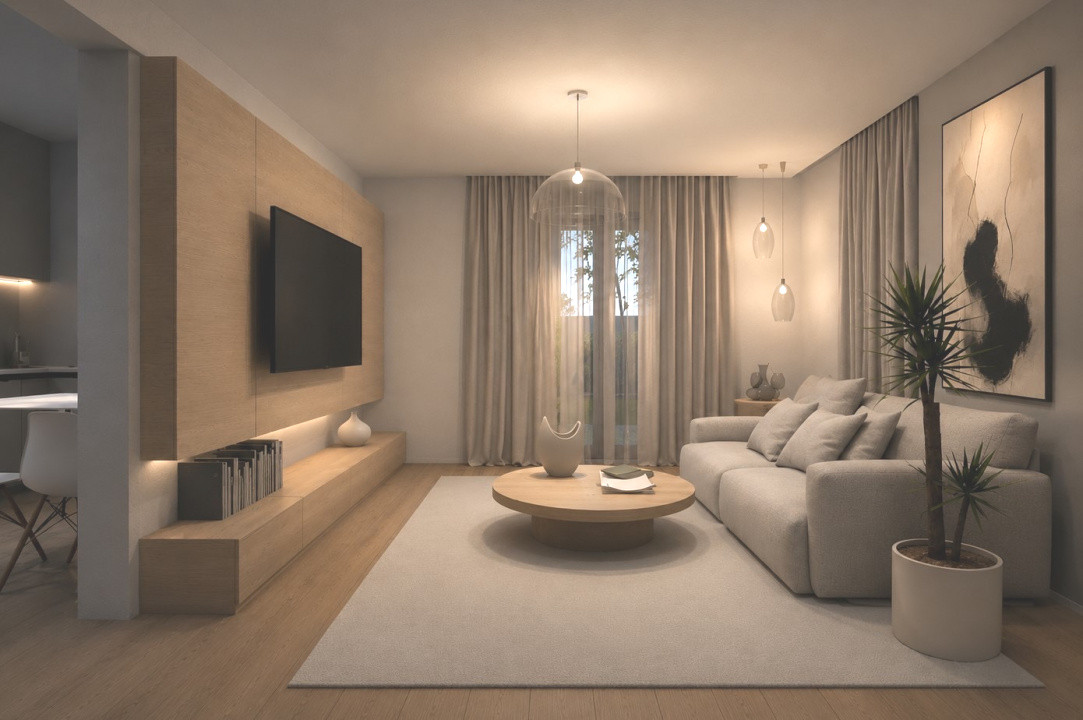 Triplex de lux 5 camere, cartier Serena, Mosnita 13, foxfort.ro