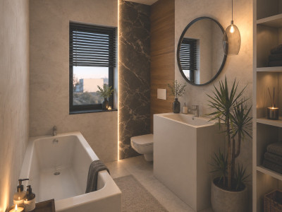 Triplex 5 camere si teren de 280 mp, cartier Serena 2 - Mosnita imagine mica 11, foxfort.ro