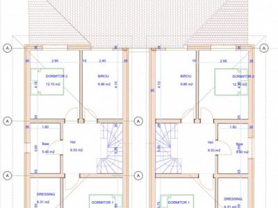 Duplex 4 camere, despartit prin camera tehnica Mosnita - Lidl Principala imagine mica 4, foxfort.ro