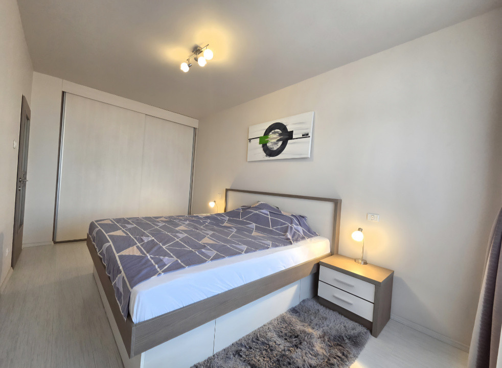 Apartament 2 camere cu balcon | Romanilor, Arad | 60 mp utili | Mobilat complet 8, foxfort.ro