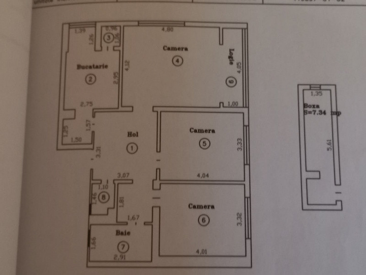 Apartament cu 3 camere de 77 mp utili - zona Tipografilor 15, foxfort.ro