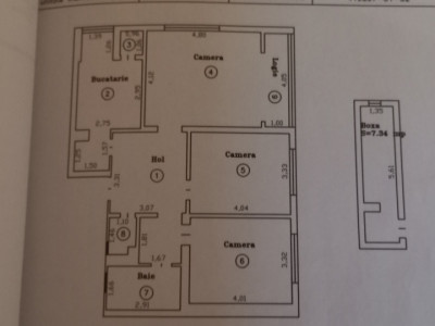 Apartament cu 3 camere de 77 mp utili - zona Tipografilor imagine mica 15, foxfort.ro
