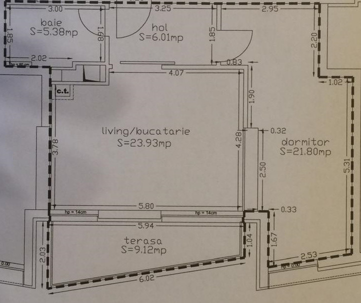 Apartament cu 2 camere de inchiriat | Zona Soarelui | Parcare subterana 10, foxfort.ro