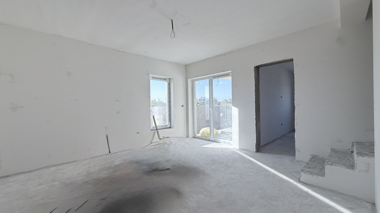 Duplex cu 4 camere despartit prin baie, Mosnita Veche 3, foxfort.ro