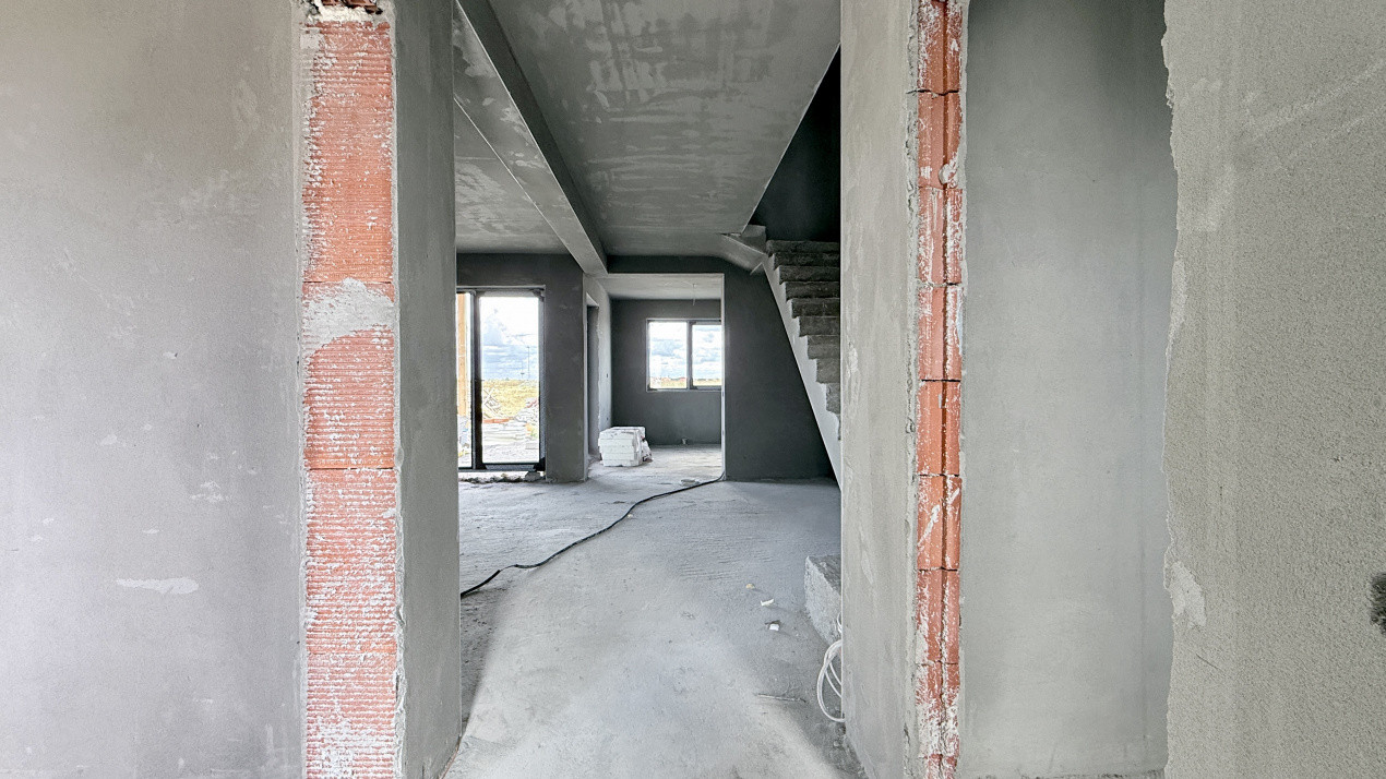 Duplex de vanzare, 4 camere - dormitor jos, Mosnita - Lidl Nou 17, foxfort.ro