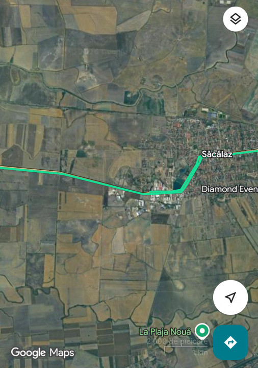 Teren servicii / rezidential intravilan Puz aprobat Sacalaz  2, foxfort.ro