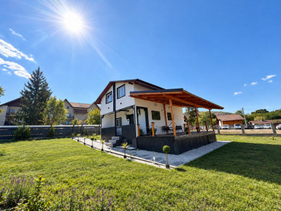 Oportunitate Casa individuala mobilata, teren 612 mp, langa Lacul Surduc