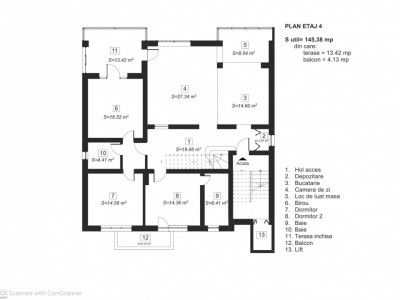 Penthouse cu 7 camere de vanzare in Timisoara, zona Olimpia-Stadion imagine mica 9, foxfort.ro