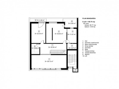Penthouse cu 7 camere de vanzare in Timisoara, zona Olimpia-Stadion imagine mica 10, foxfort.ro