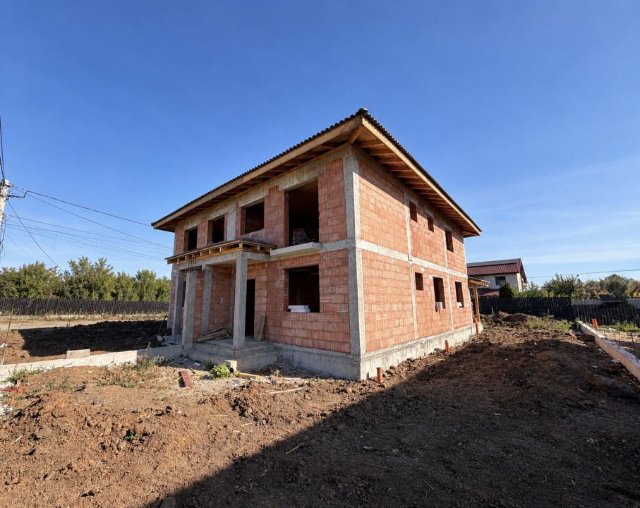 Duplex cu 5 camere, teren 360 mp cu toate utilitatile - Sanandrei 1, foxfort.ro