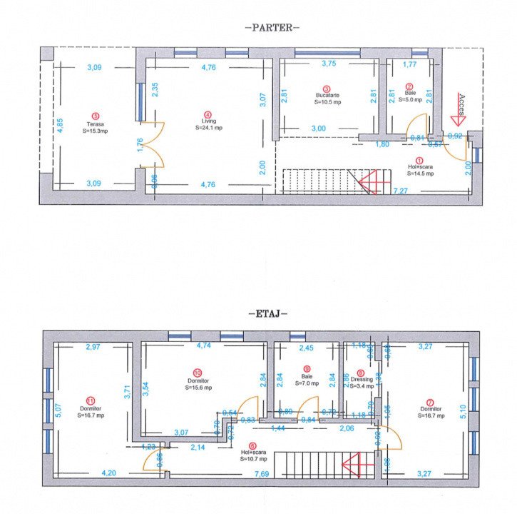 COMISION 0% | Duplex cu 4 camere |124 mp utili | Toate utilitatile | Sacalaz 15, foxfort.ro