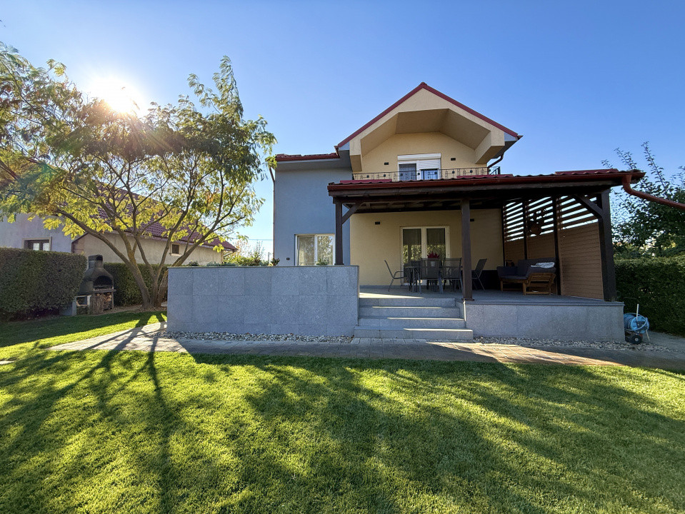 COMISION 0% | Casa cu 4 camere | 595 mp teren | Toate utilitatile |Sacalaz 2, foxfort.ro