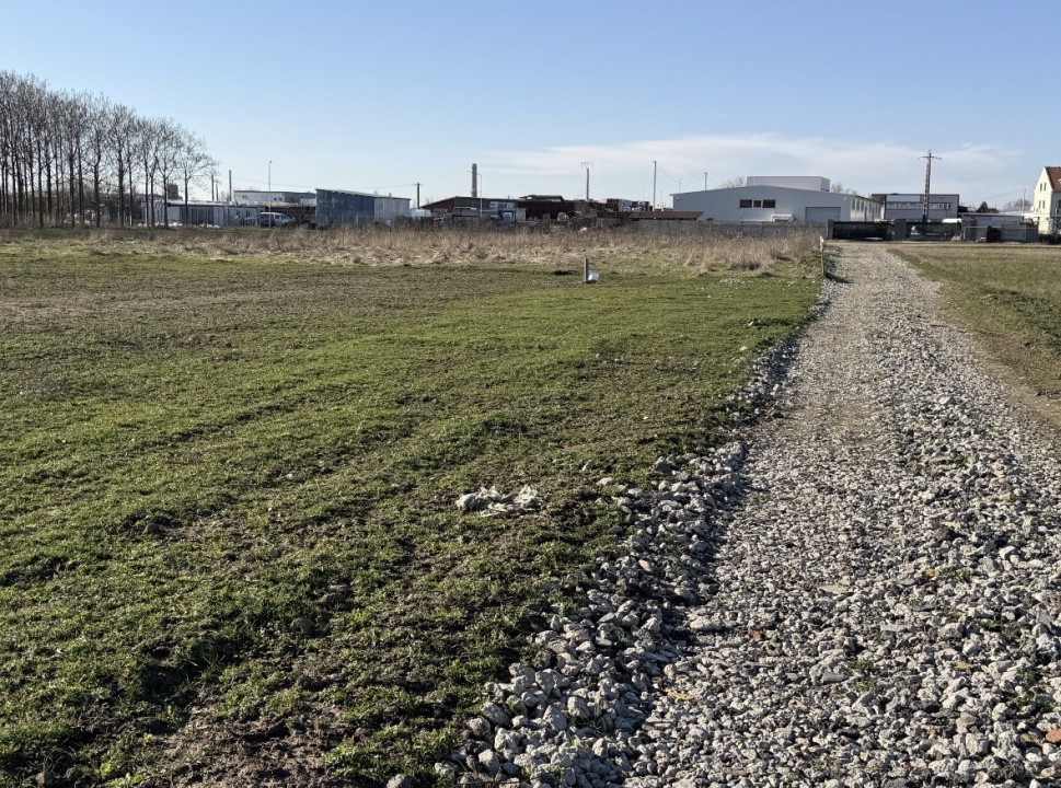Teren intravilan curtii constructii zona industriala - Calea Sagului 4, foxfort.ro