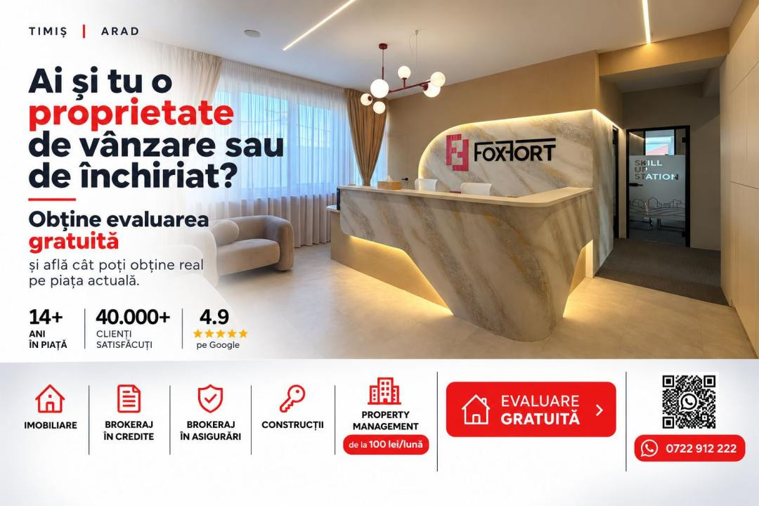 Duplex premium cu 4 camere si teren de 355 mp - Sanandrei  6, foxfort.ro